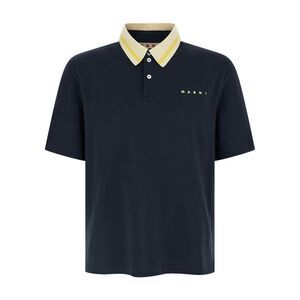 Marni Men Piqué Cotton Polo Shirt